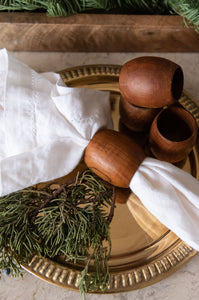 WOODED NAPKIN RINGS